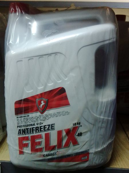 картинка Антифриз Felix G12 10 л красный магазин Курс-ТехАвто
